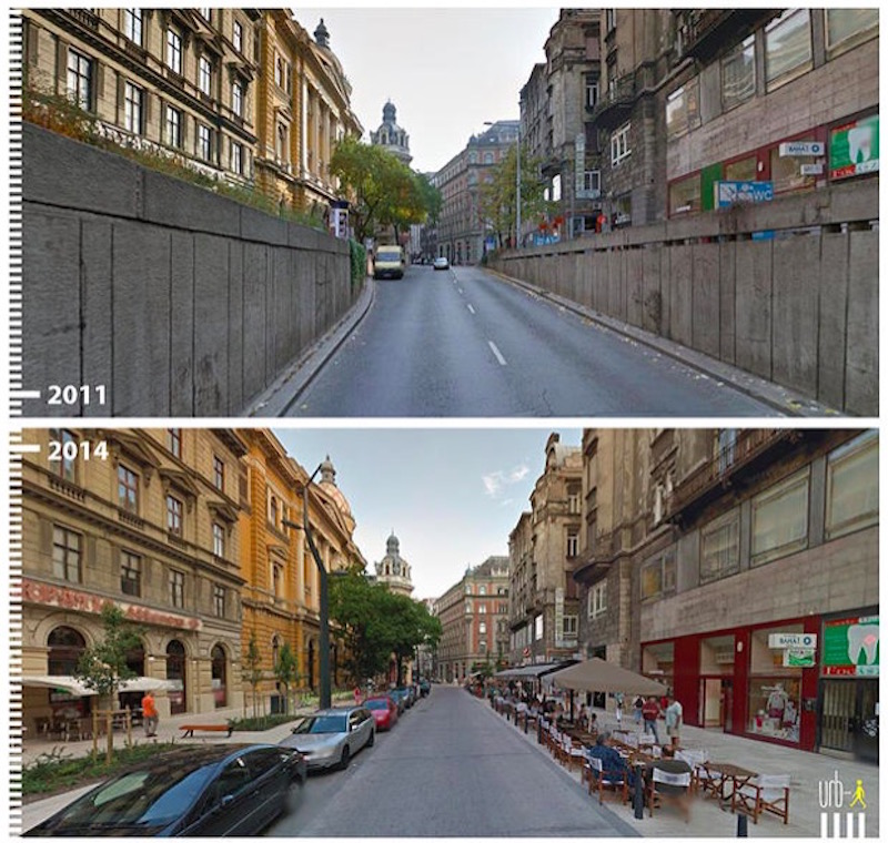 Before-And-After Photo Of The World's Best Street Designs - CITI IO