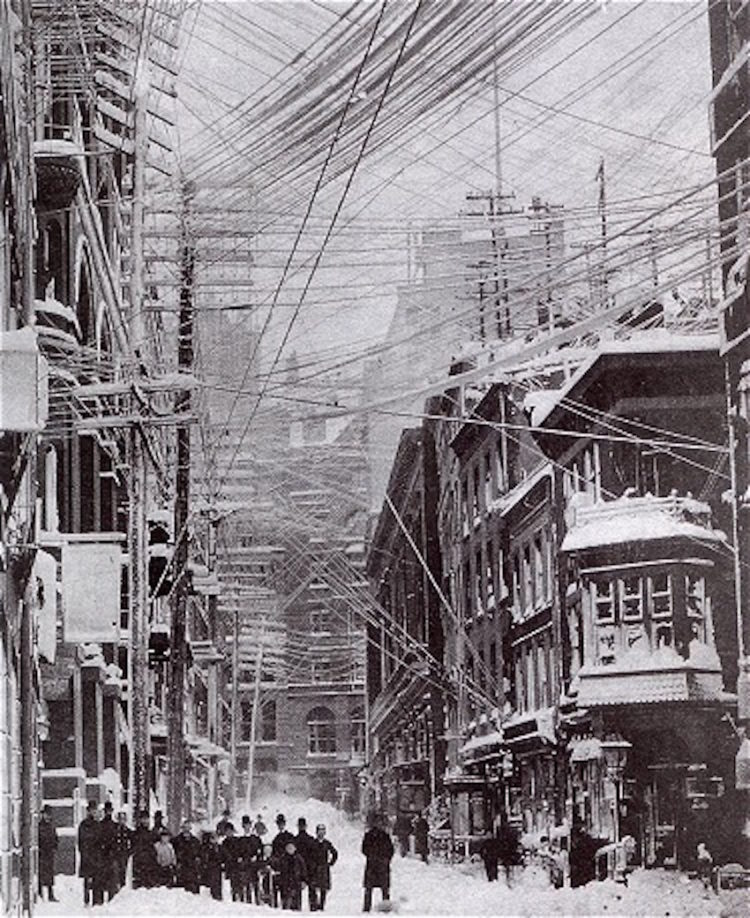 did new york city have electricity in 1888