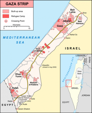 The Gaza Strip Is Only 25 Miles Long. Here’s How It Became The Center ...