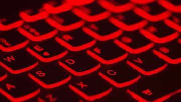 red-keyboard